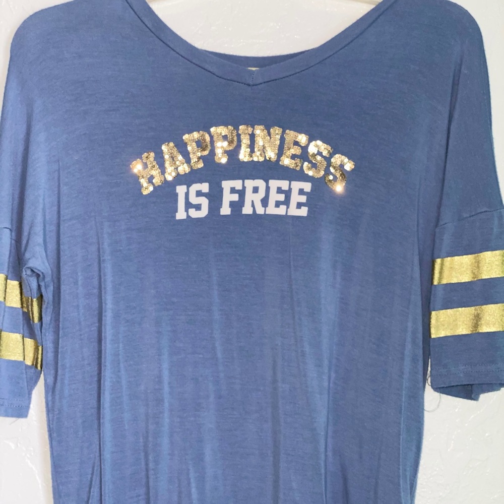 Happiness Is Free kids top!
